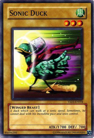 Sonic Duck YSDJ-EN004 YuGiOh Starter Deck - Jaden Yuki