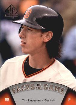 Tim Lincecum #200 2009 SP Authentic Baseball