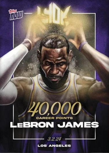 LeBron James #LJ-40K Cover Art