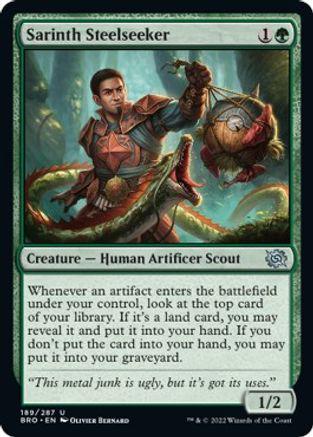 Sarinth Steelseeker #189 Magic Brother's War