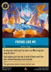 Friend Like Me [Foil] #160 Lorcana Into the Inklands Prices
