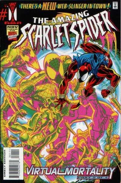Amazing Scarlet Spider #1 (1995) Comic Books Amazing Scarlet Spider