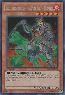 Brotherhood of the Fire Fist - Coyote LTGY-EN082
