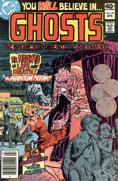 Ghosts #87 (1980) Comic Books Ghosts