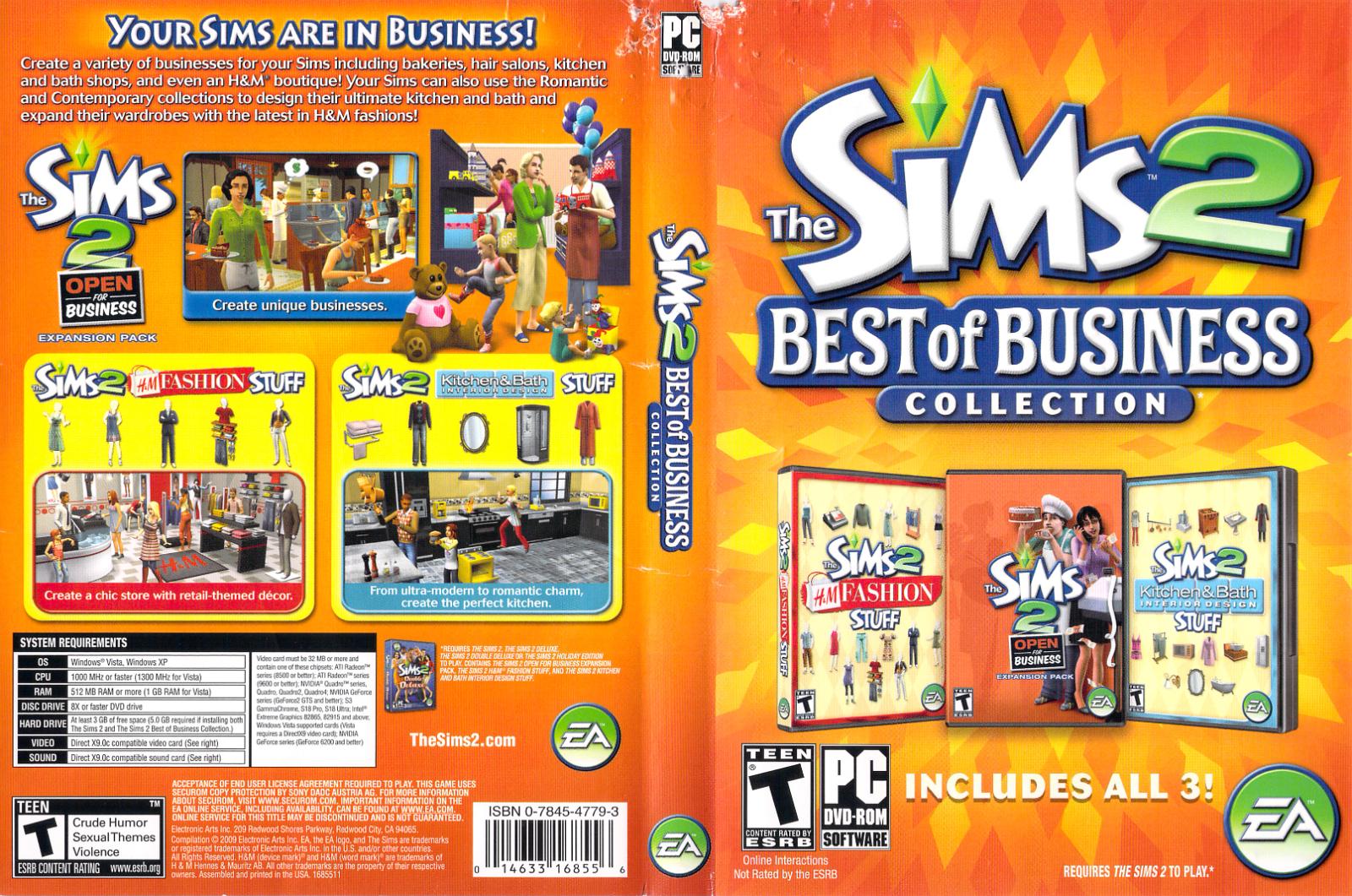 The Sims 2: Best of Business Collection PC Games