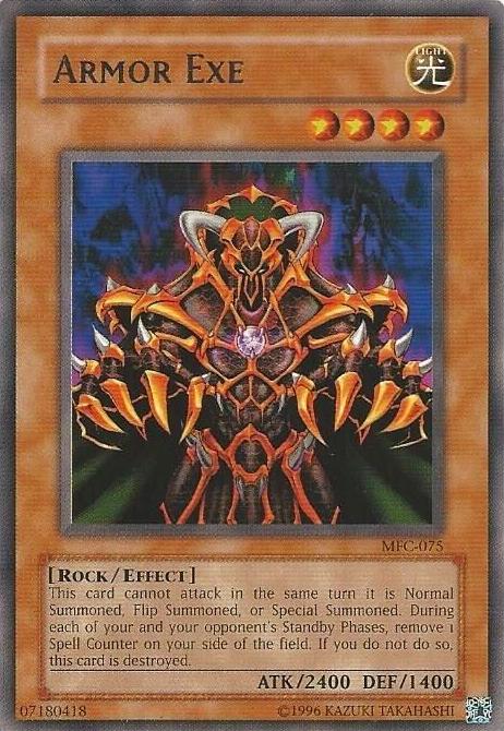 Armor Exe MFC-075 YuGiOh Magician's Force