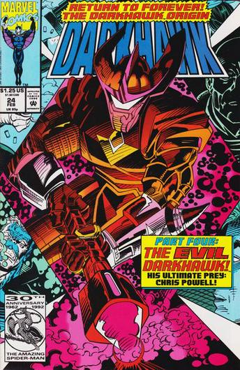 Darkhawk #24 (1993) Cover Art