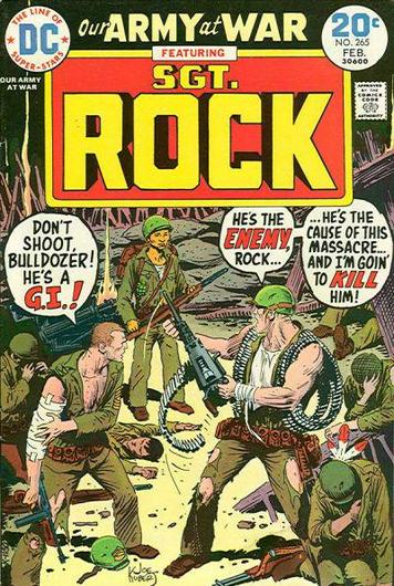 Our Army at War #265 (1974) Cover Art