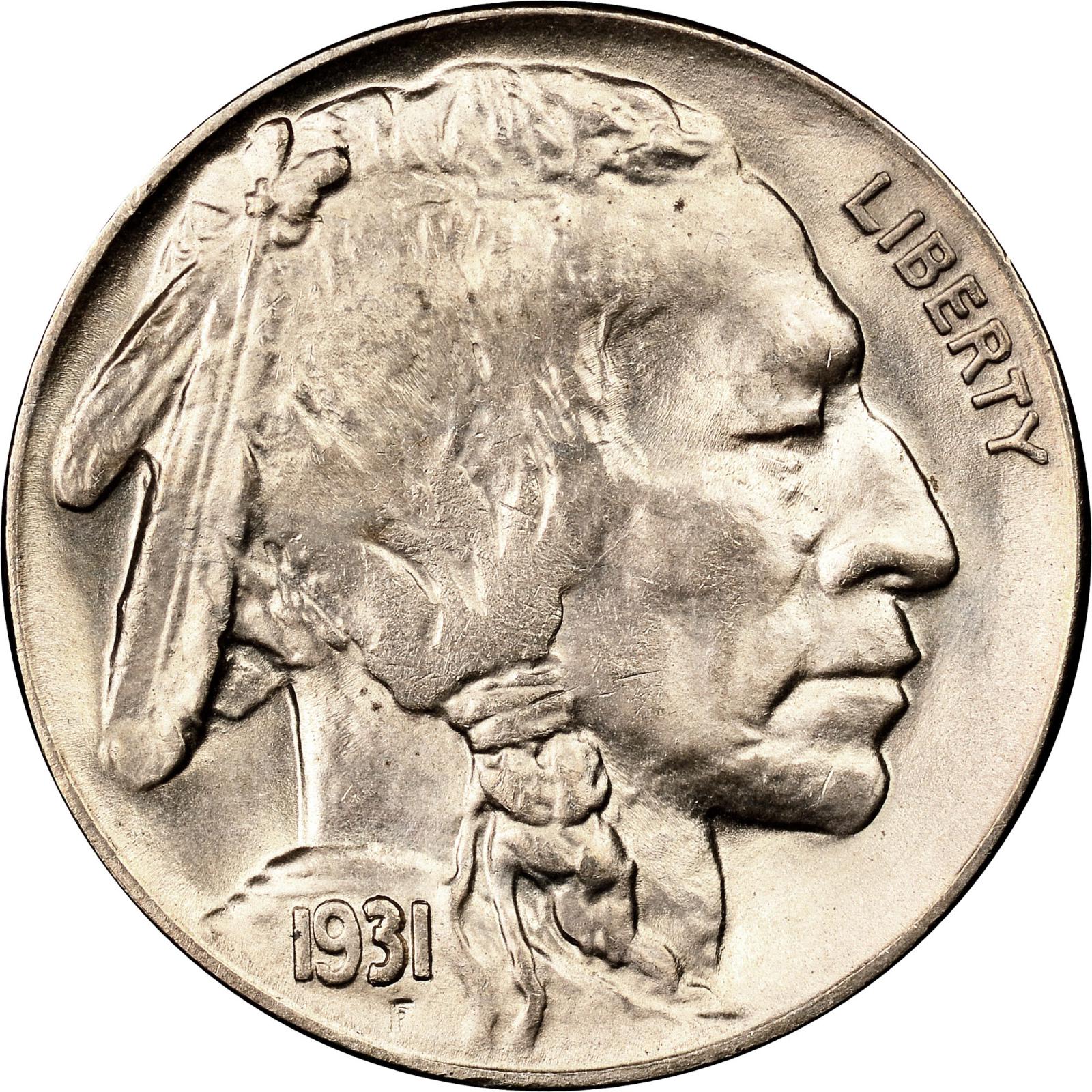 1931 S Coins Buffalo Nickel