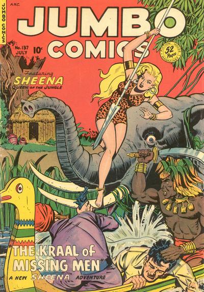 Jumbo Comics #137 (1950) Comic Books Jumbo Comics