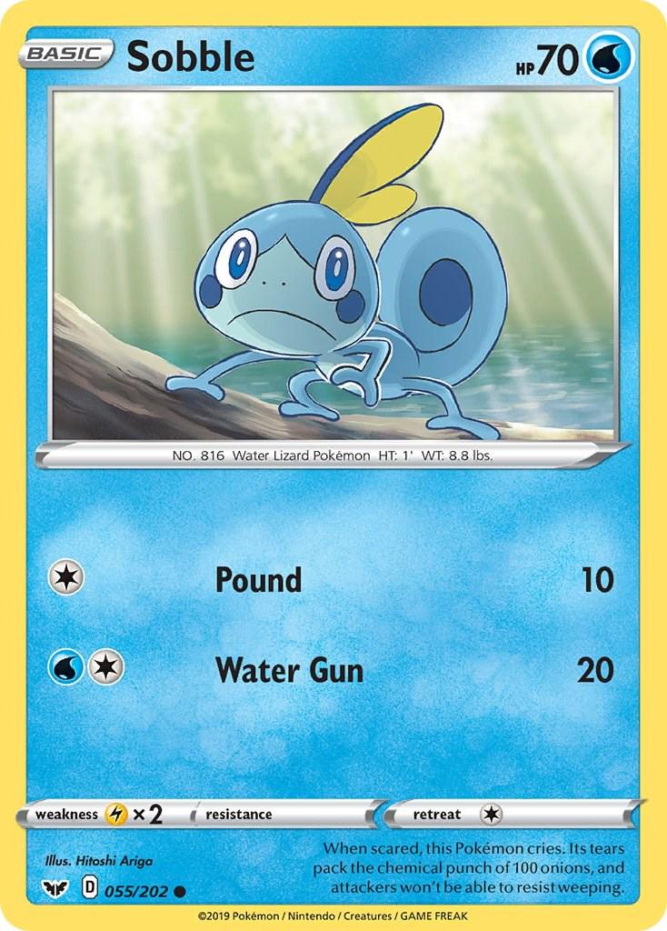 Sobble #55 Pokemon Sword & Shield