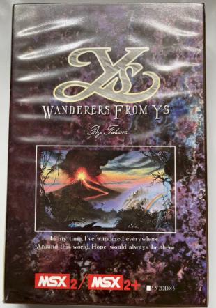 Ys III: Wanderers from Ys JP MSX2