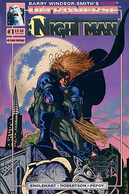 Ultraverse: The Night Man #1 (1993) Comic Books Ultraverse: The Night Man