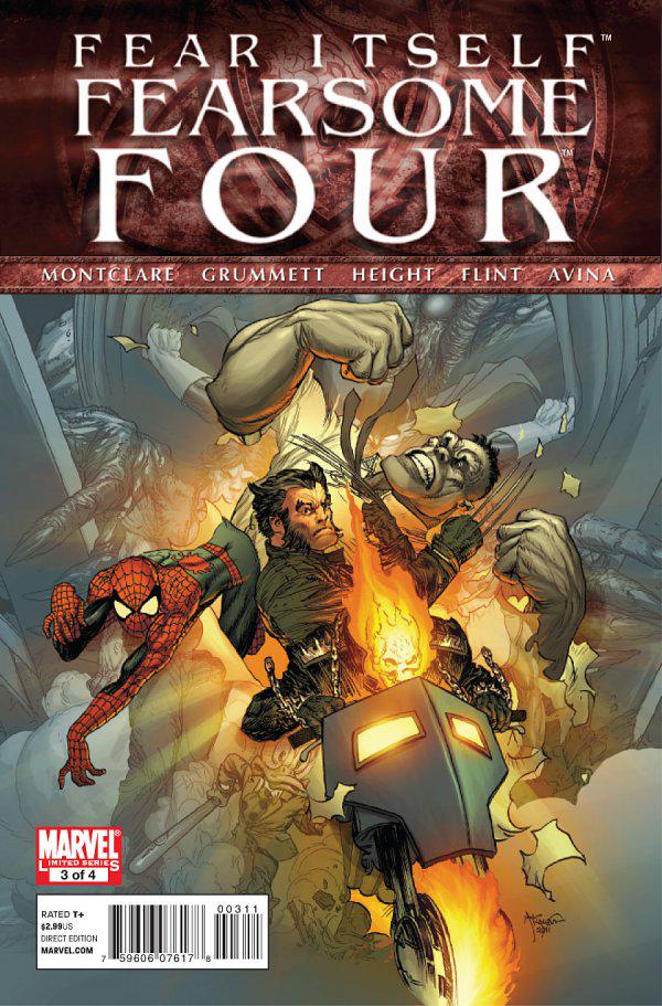 Fear Itself: Fearsome Four #3 (2011) Comic Books Fear Itself: Fearsome Four