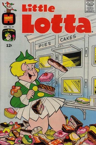Little Lotta #81 (1969) Comic Books Little Lotta