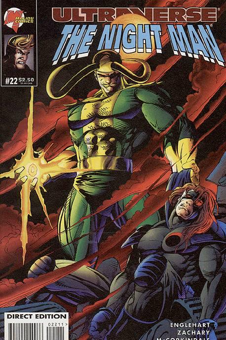 Ultraverse: The Night Man #22 (1995) Comic Books Ultraverse: The Night Man