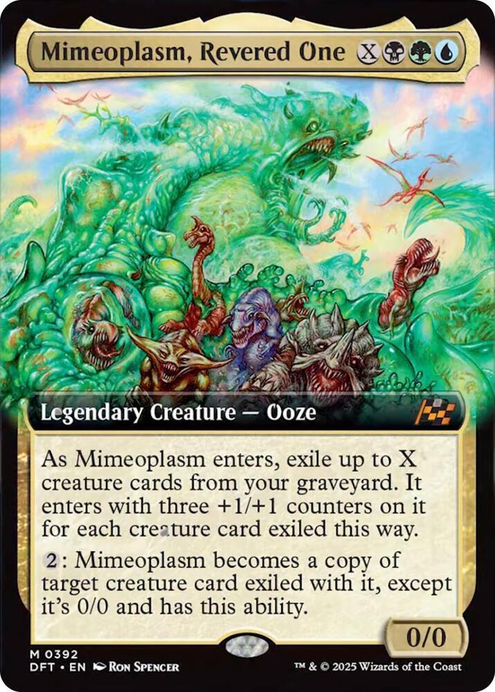 Mimeoplasm, Revered One [Foil] (Magic Aetherdrift)