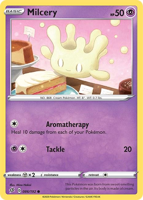 Milcery #86 Pokemon Rebel Clash