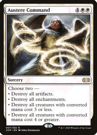 Austere Command Magic Double Masters