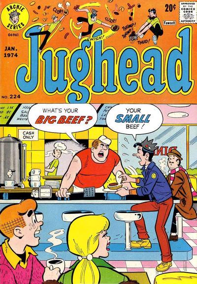 Jughead #224 (1974) Comic Books Jughead