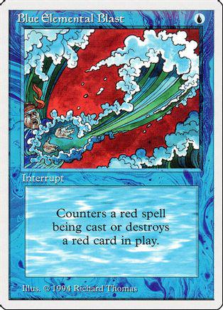 Blue Elemental Blast Magic Summer Edition