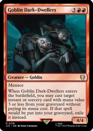 Goblin Dark-Dwellers #219 Magic Lord of the Rings Commander