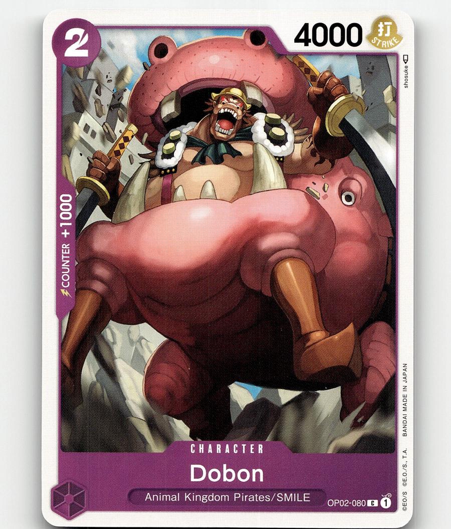 Dobon OP02-080 One Piece Paramount War