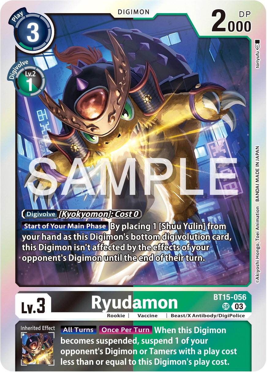 Ryudamon [Foil] #BT15-056 Prices | Digimon Exceed Apocalypse | Digimon Cards