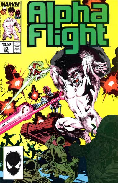 Alpha Flight #51 (1987) Comic Books Alpha Flight