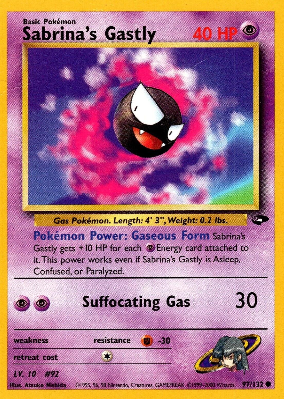 Sabrina's Gastly #97 Pokemon Gym Challenge
