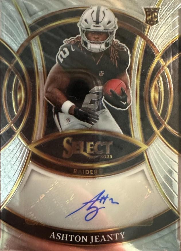 Ashton Jeanty #RSI-ASJ 2025 Panini Select Rookie Signature Football