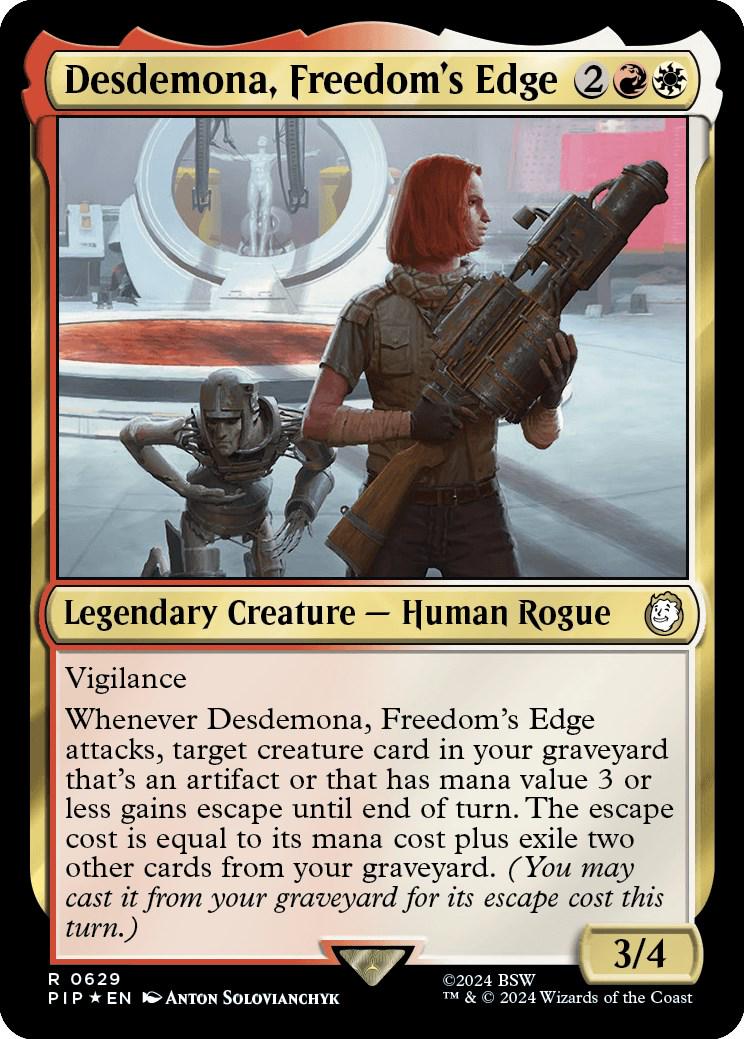 Desdemona, Freedom's Edge #629 Magic Fallout