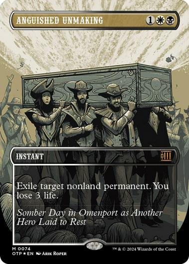Anguished Unmaking #35 Cover Art