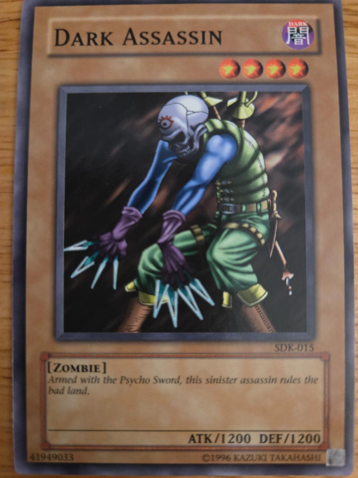 Dark Assassin SDK-015 YuGiOh Starter Deck: Kaiba