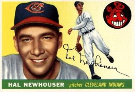 Hal Newhouser #24 Baseball Cards 1955 Topps