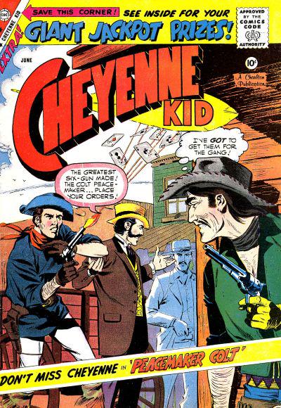 Cheyenne Kid #17 (1959) Comic Books Cheyenne Kid