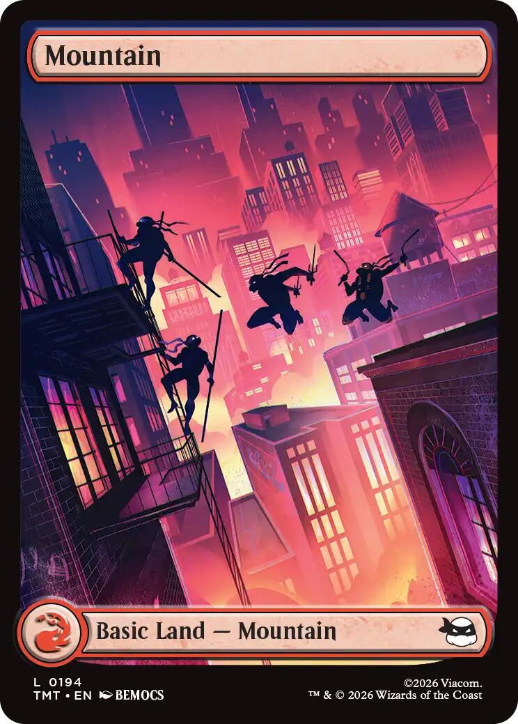 Mountain #194 Prices | Magic Teenage Mutant Ninja Turtles | Magic