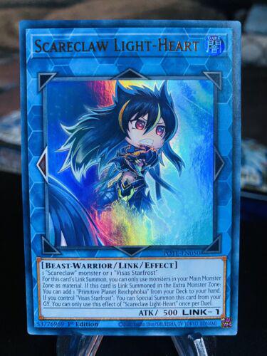 Scareclaw Light-Heart POTE-EN050 YuGiOh Power Of The Elements