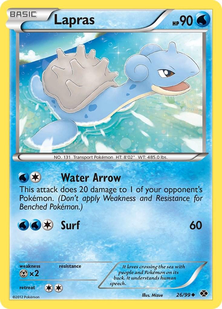 Lapras #26 Pokemon Next Destinies