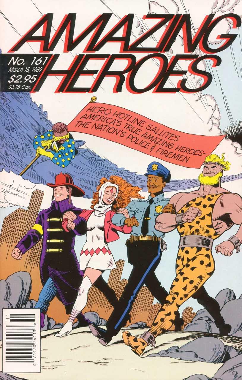 Amazing Heroes #161 (1989) Comic Books Amazing Heroes