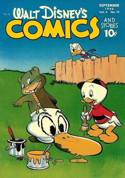 Walt Disney's Comics and Stories #72 (1946) Comic Books Walt Disney's Comics and Stories