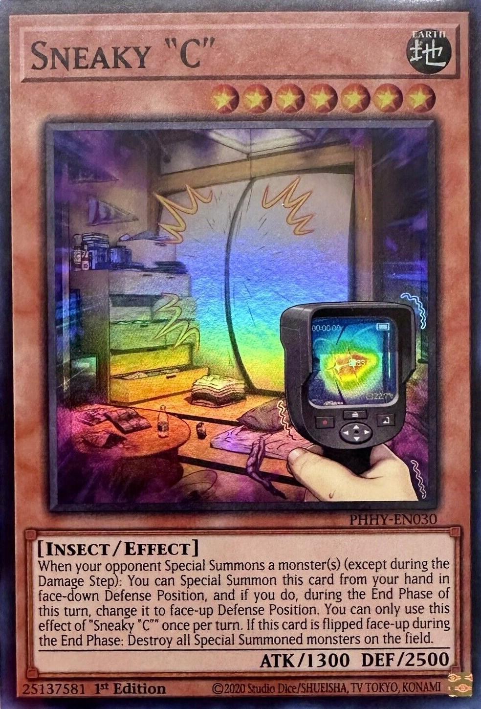 Sneaky C PHHY-EN030 YuGiOh Photon Hypernova