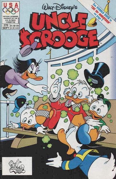Uncle Scrooge #270 (1992) Comic Books Uncle Scrooge