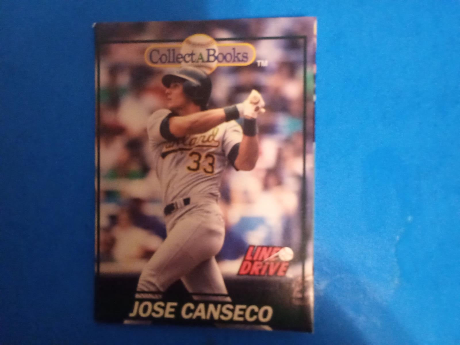Jose Canseco #13 Baseball Cards 1991 Impel Line Drive