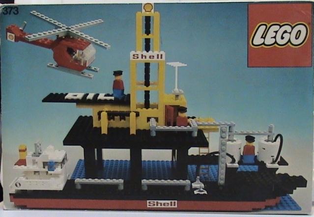 Offshore Rig with Fuel Tanker #373 LEGO LEGOLAND