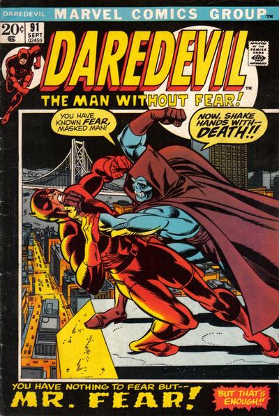Daredevil #91 (1972) Comic Books Daredevil