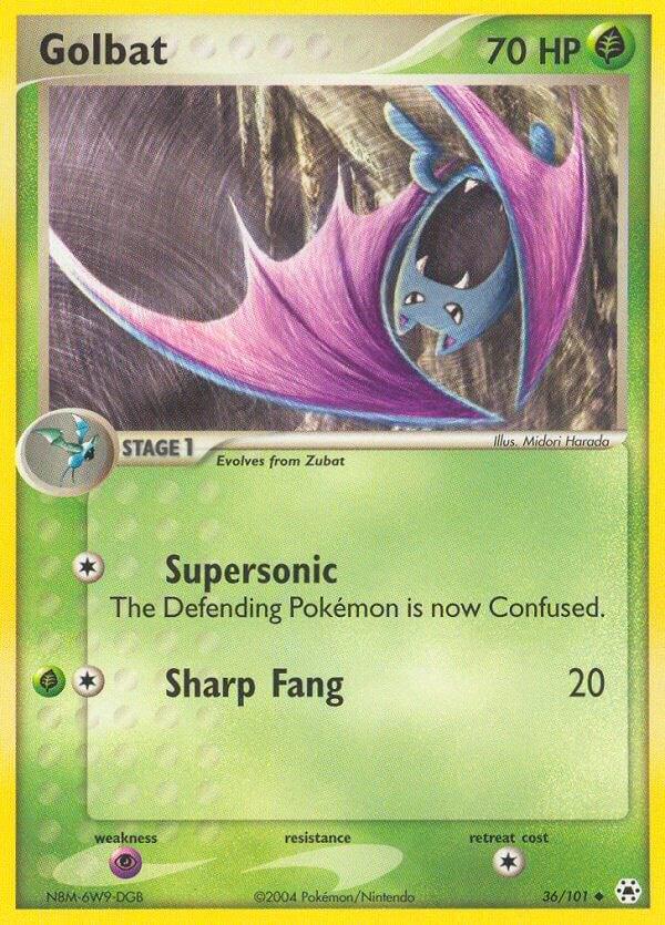 Golbat #36 Pokemon Hidden Legends