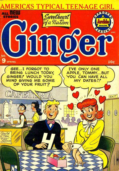 Ginger #9 (1954) Comic Books Ginger