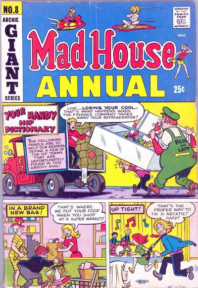Archie's Madhouse Annual #8 (1970) Comic Books Archie's Madhouse Annual