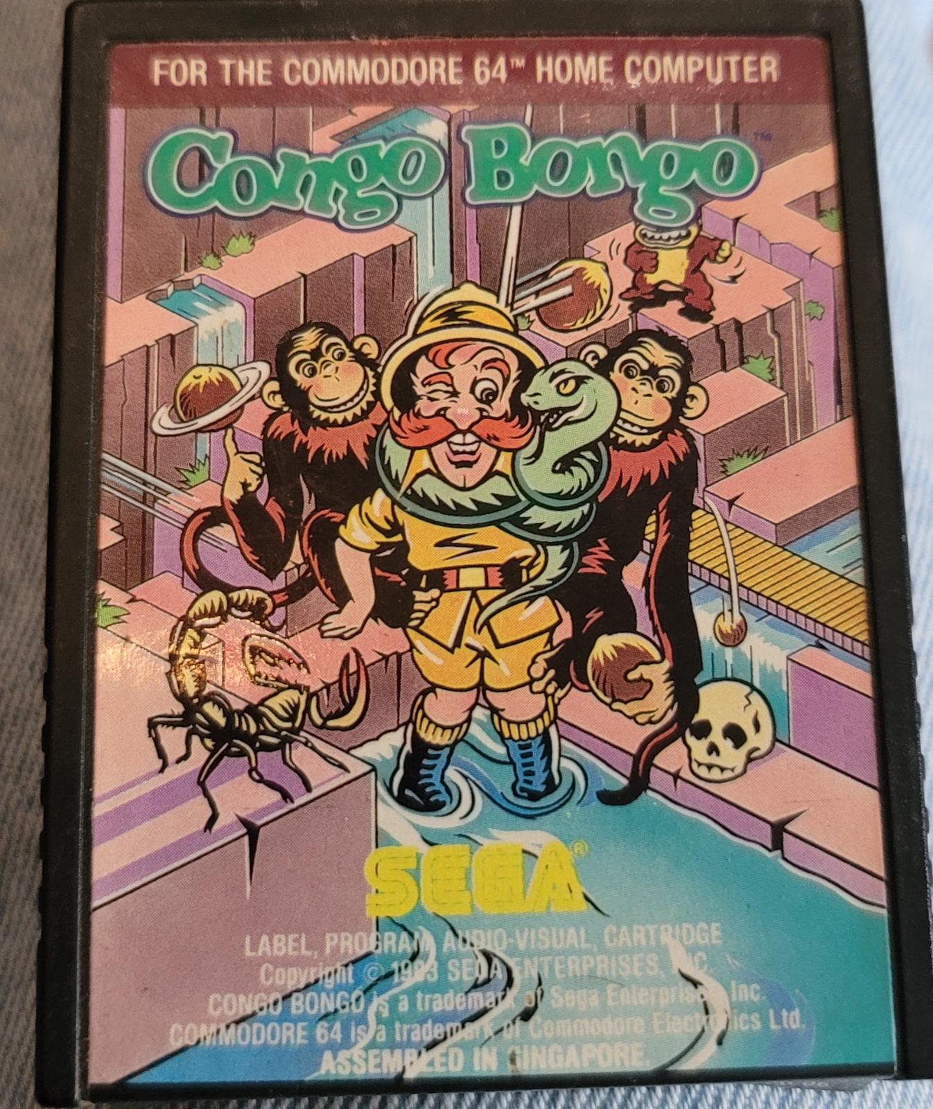 Congo Bongo Commodore 64